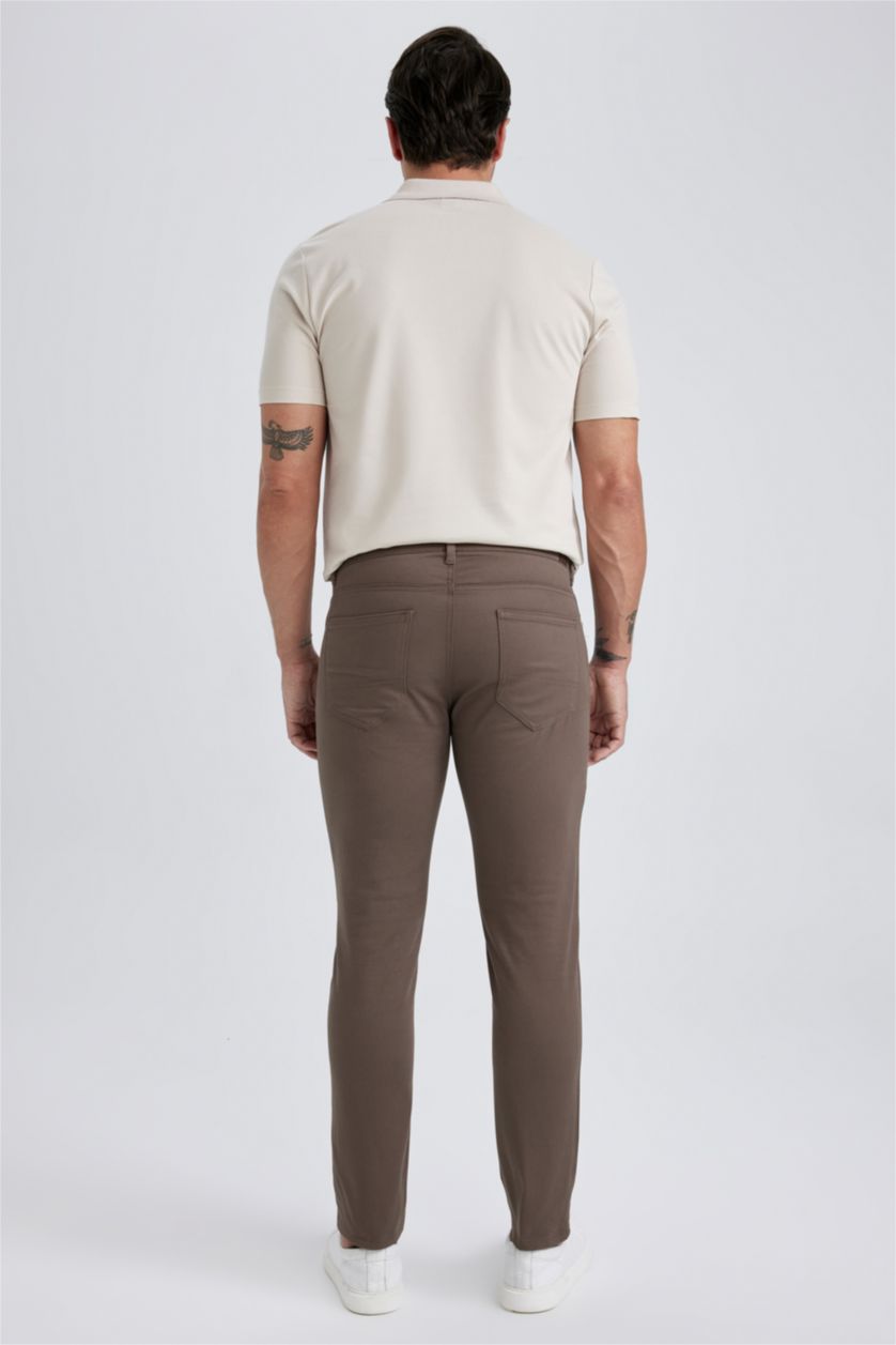 MAN Teak Extra Slım Fit Trousers