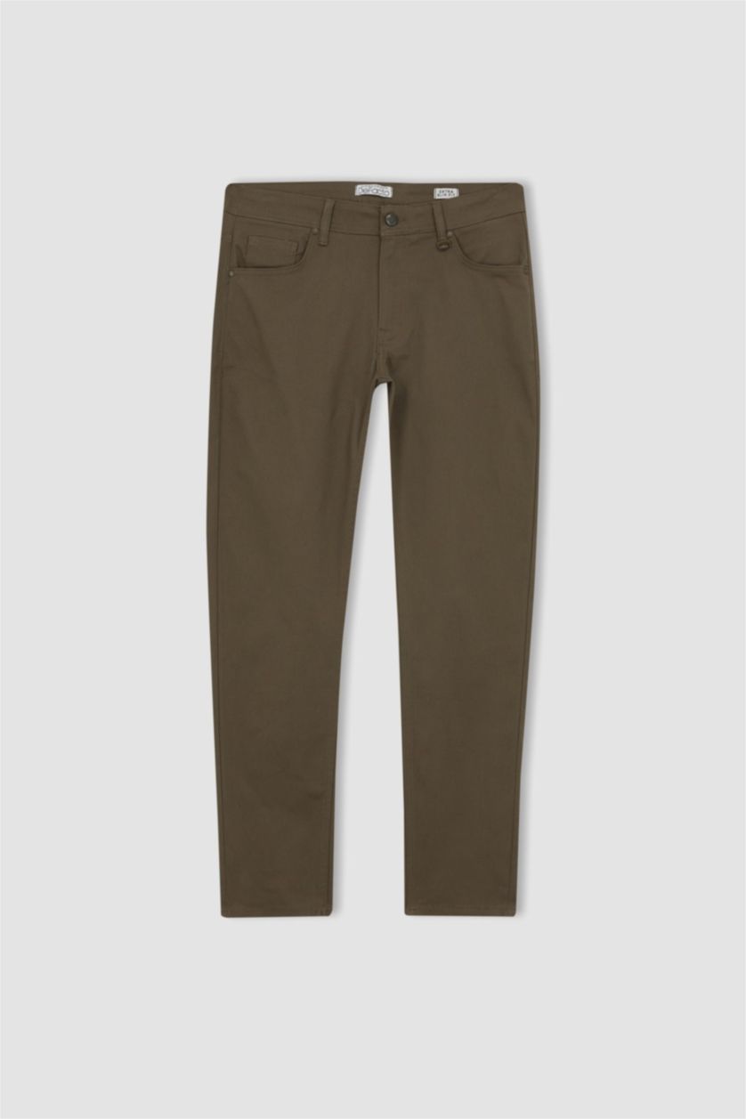 MAN Teak Extra Slım Fit Trousers