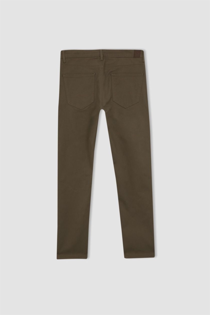 MAN Teak Extra Slım Fit Trousers