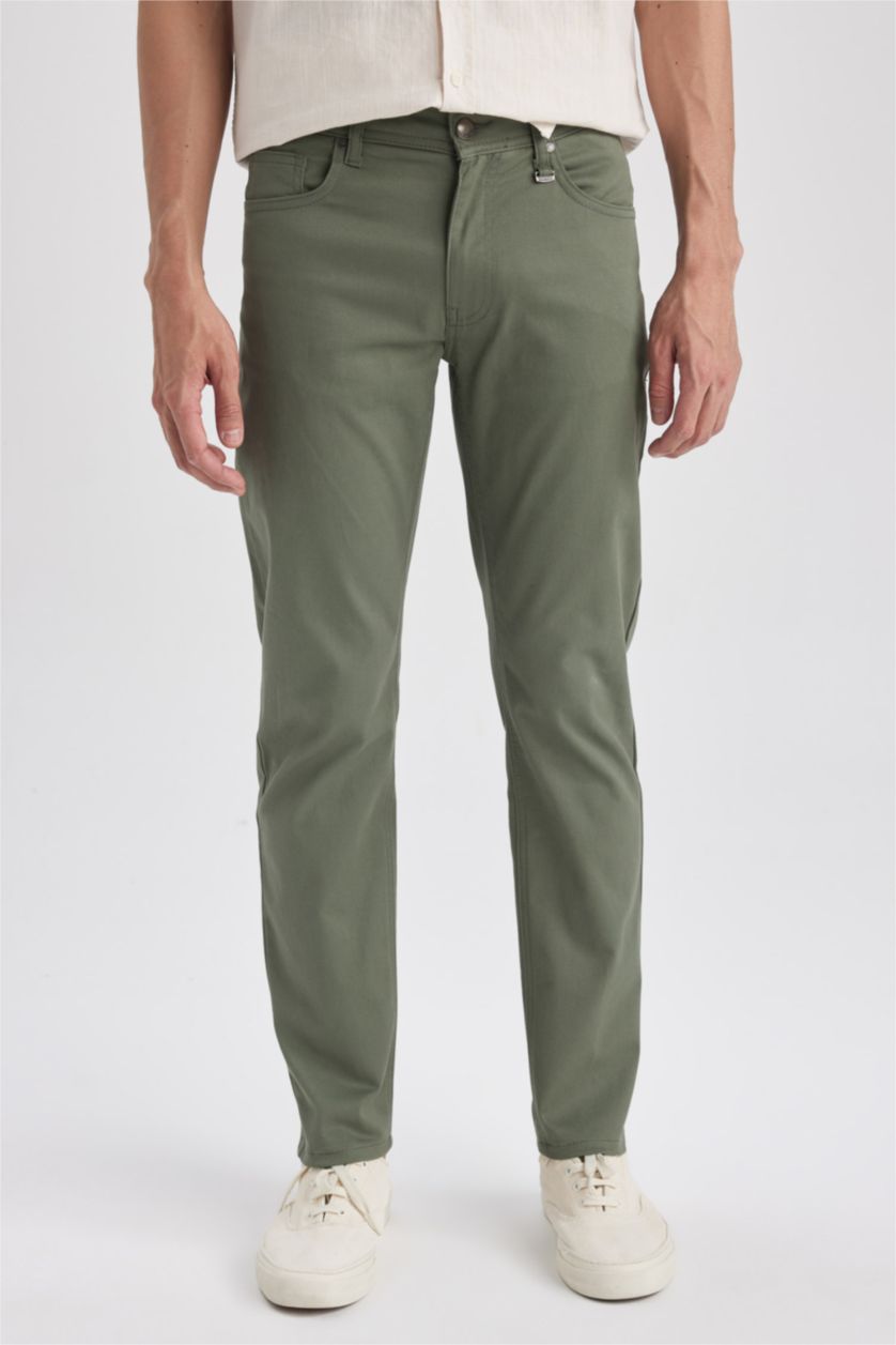 MAN Dark Mint Extra Slım Fit Trousers