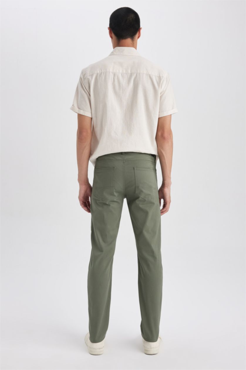 MAN Dark Mint Extra Slım Fit Trousers