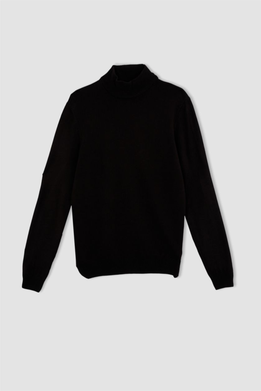 MAN Black Slim Fit Knitwear Pullover