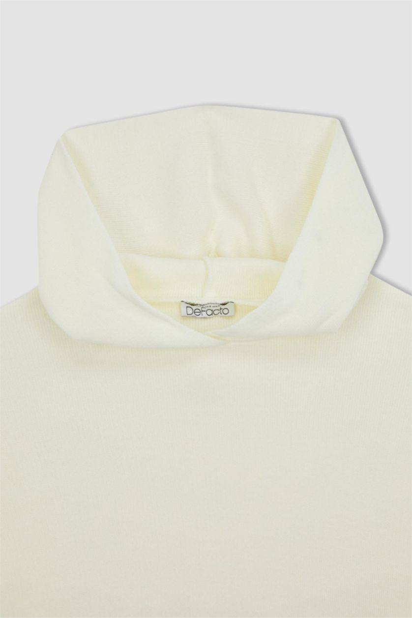 WOMAN Ecru Oversize Fit Knitwear Pullover