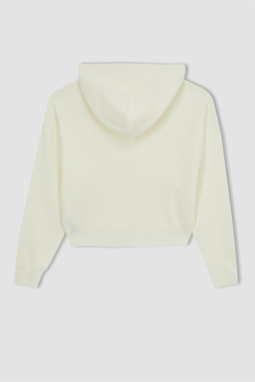 WOMAN Ecru Oversize Fit Knitwear Pullover