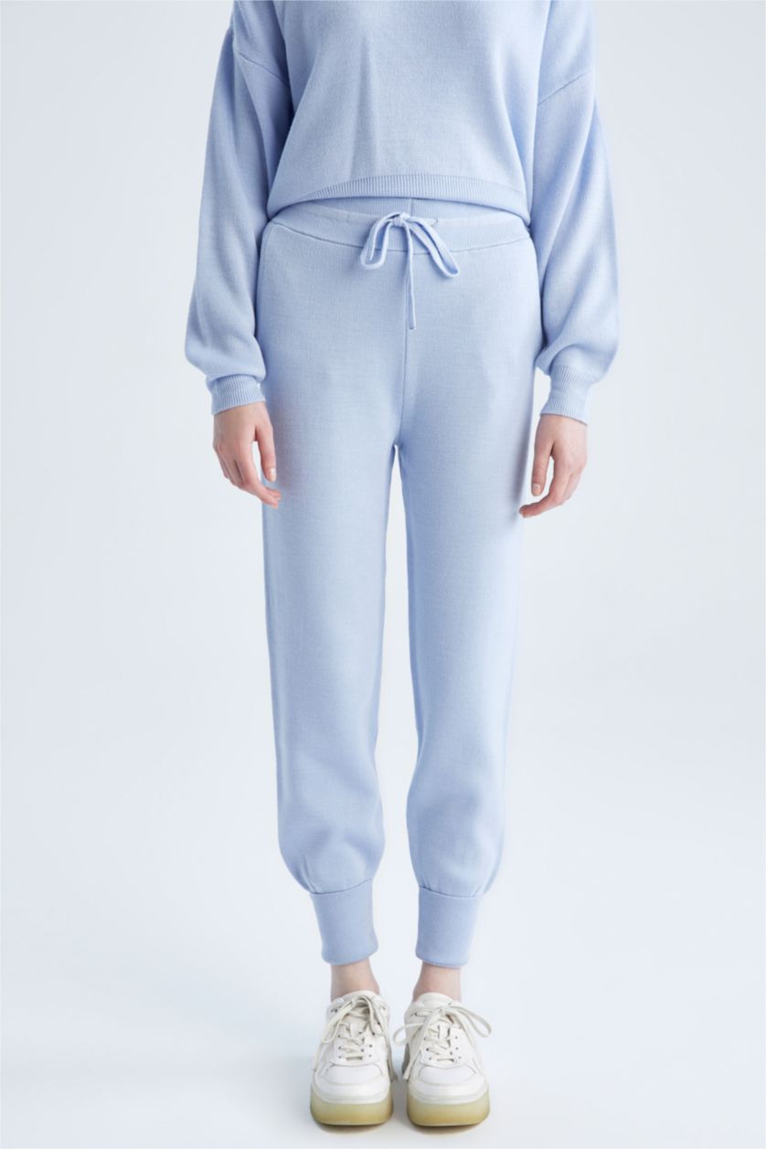 WOMAN Blue jogger Trousers