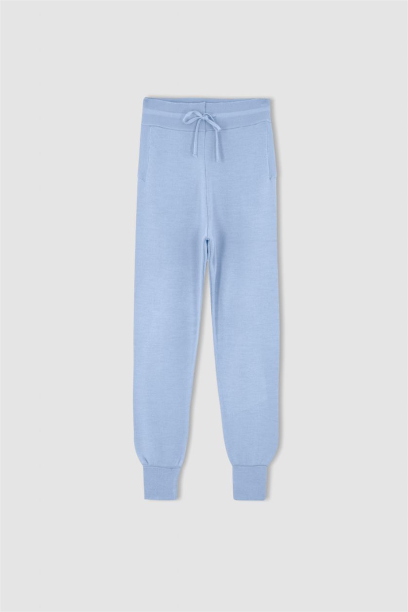 WOMAN Blue jogger Trousers