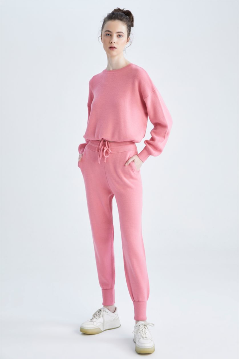 WOMAN Pink jogger Trousers