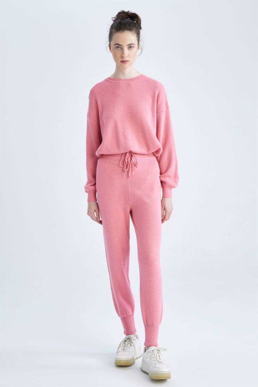 WOMAN Pink jogger Trousers