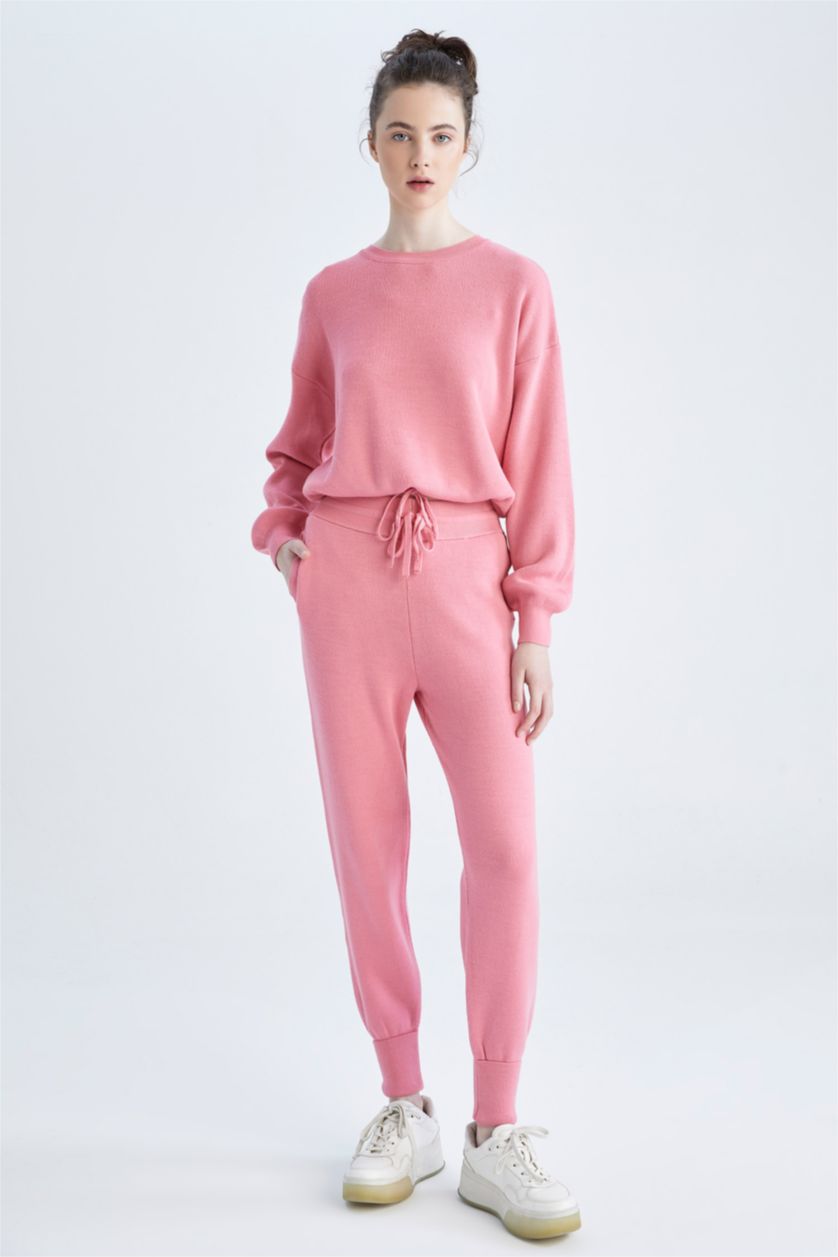 WOMAN Pink jogger Trousers