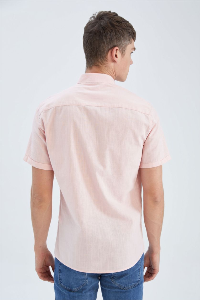 رجال زهري قميص بولو سليم فيت