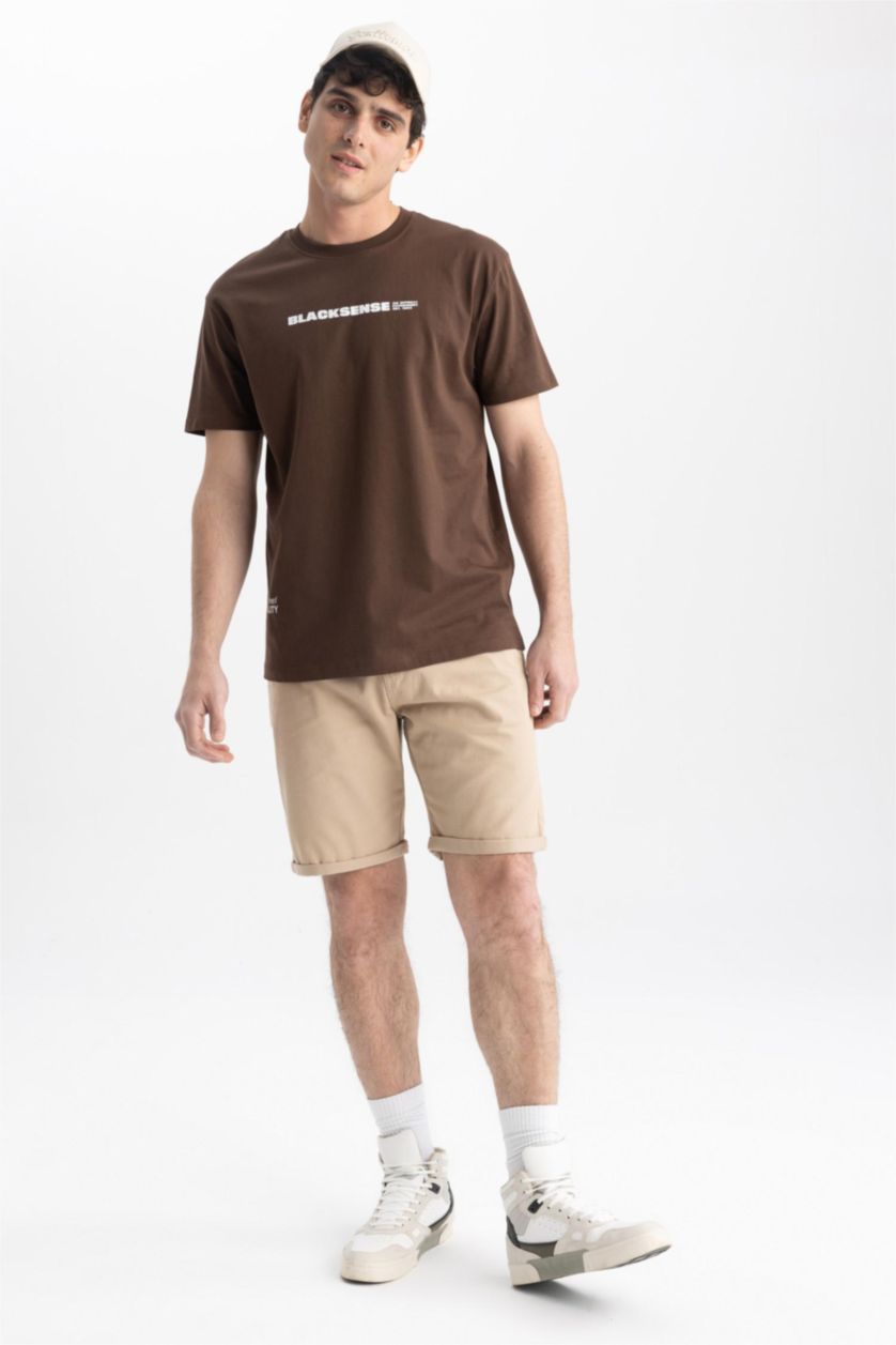 رجال بيج شورت برمودا قصة عادية برباط