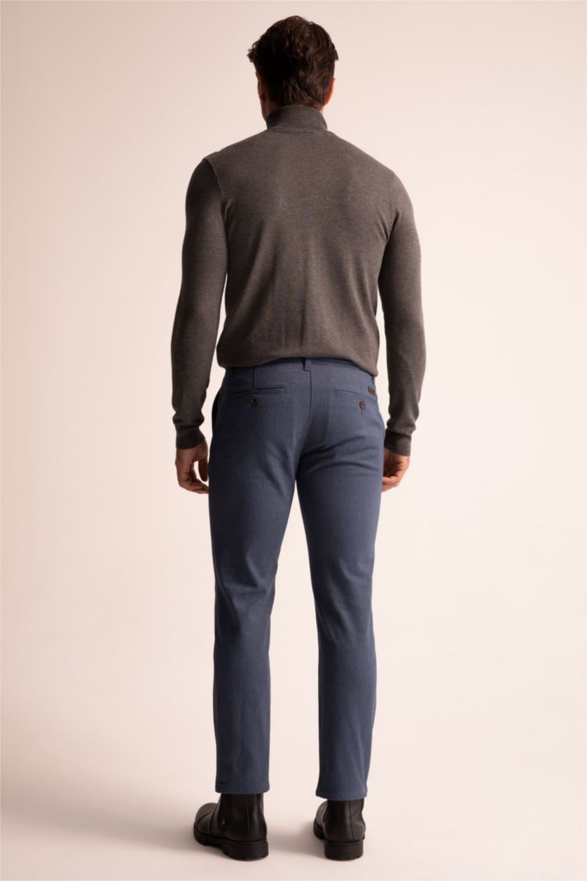 MAN Indigo Regular Fit Trousers