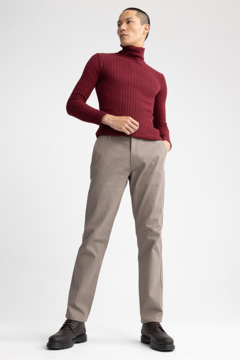 HOMME Pewter Pantalon Coupe Classique