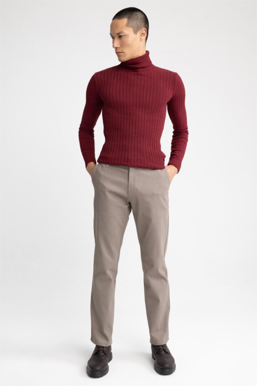 HOMME Pewter Pantalon Coupe Classique