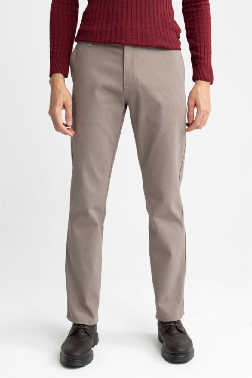 HOMME Pewter Pantalon Coupe Classique