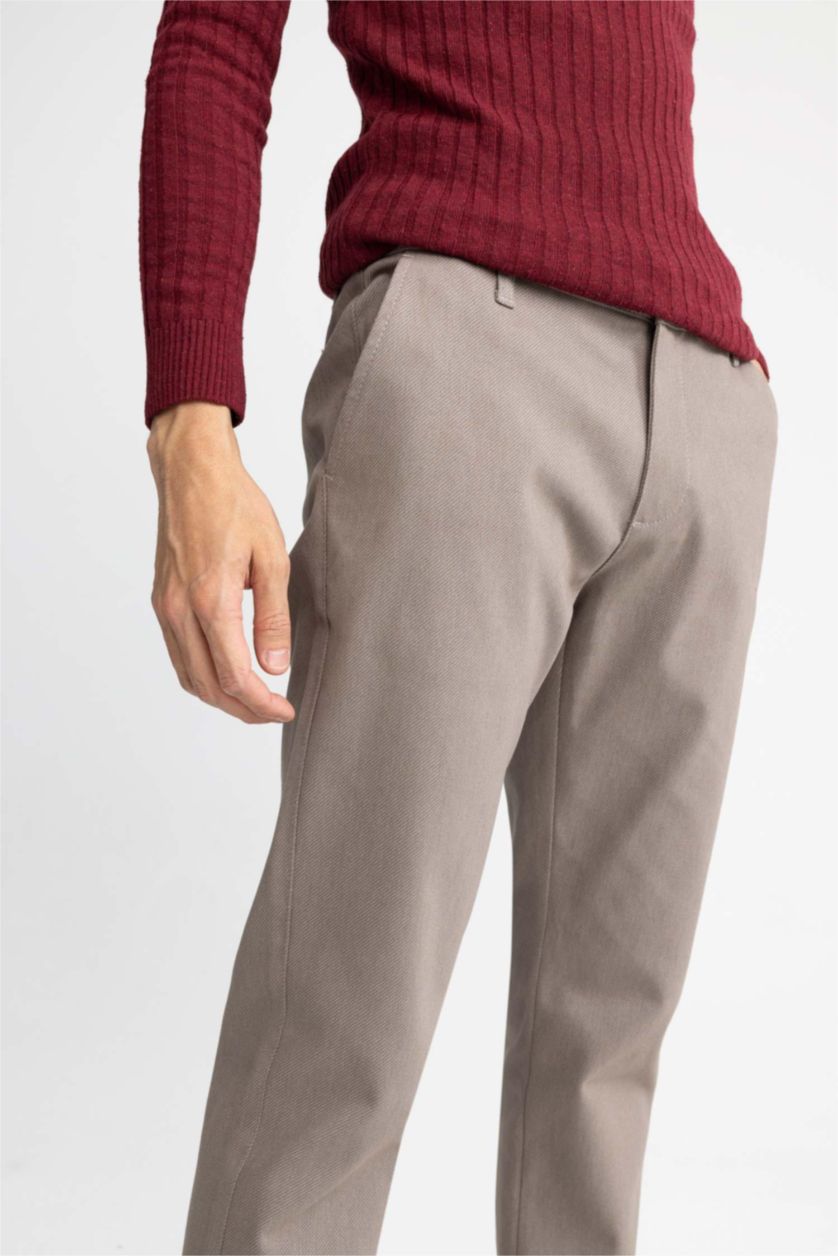 HOMME Pewter Pantalon Coupe Classique