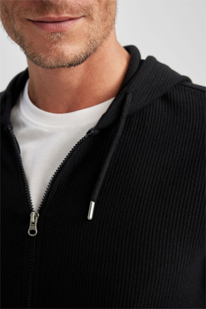 Erkek Siyah Regular Fıt