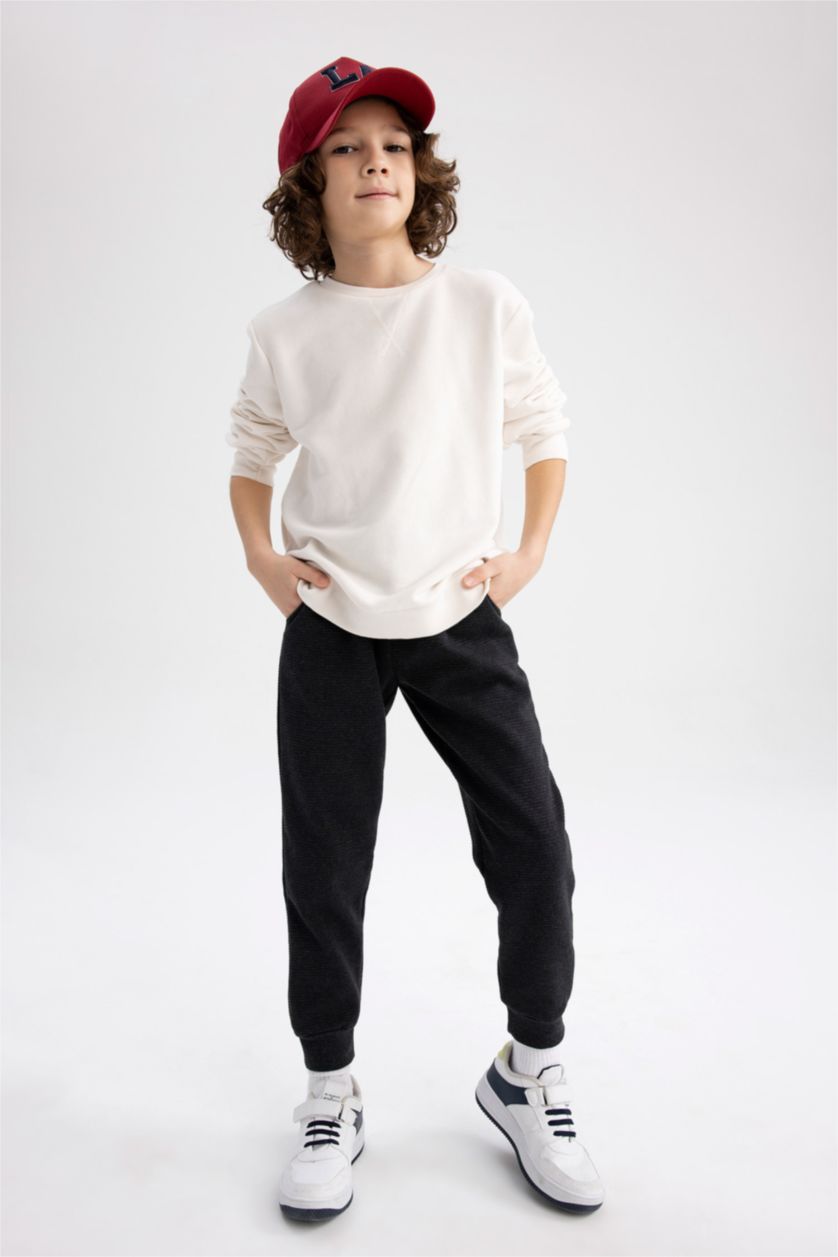 Мальчики и подростки Антра-меланж Штаны джоггеры для мальчиков, Школьная коллекция