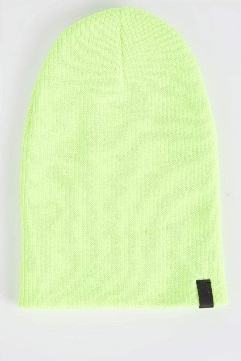 HOMME Jaune Bonnet d'hiver Basique Homme