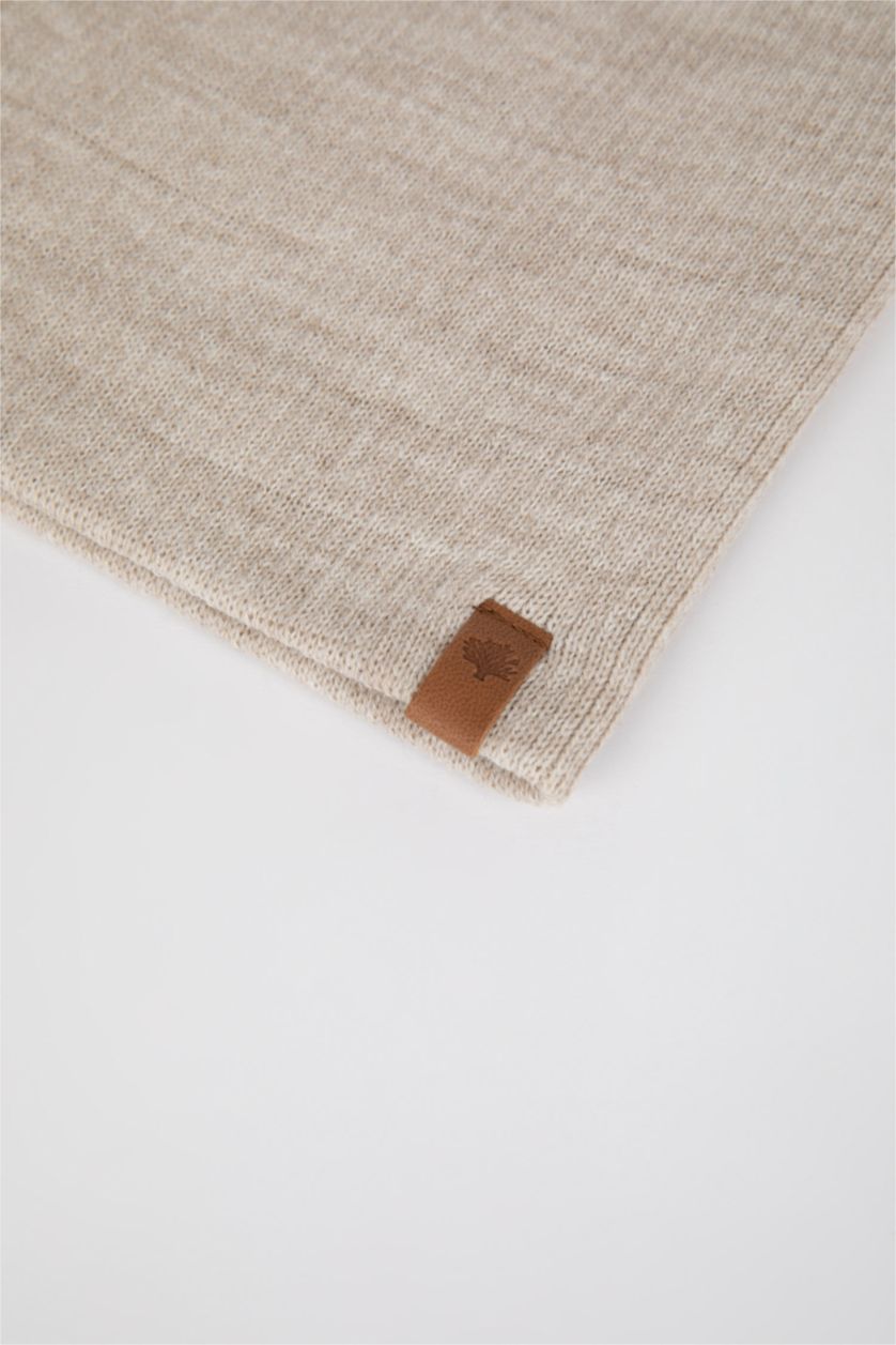 HOMME Beige Bonnet d'hiver Basique Homme