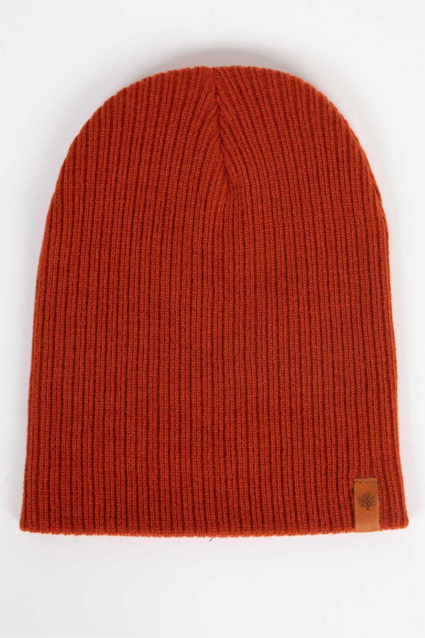 HOMME Marron Bonnet d'hiver Basique Homme
