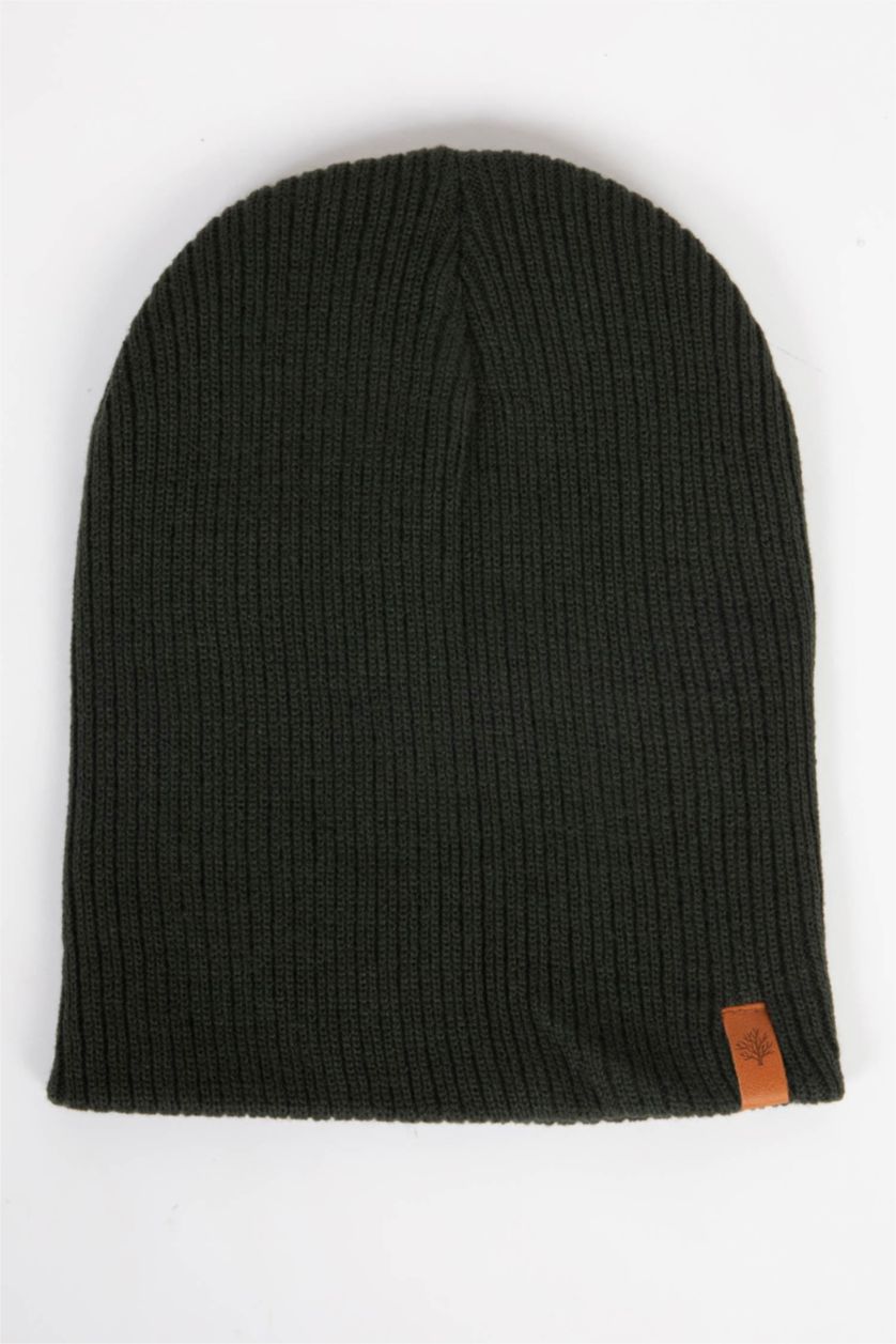 HOMME Kaki Bonnet d'hiver