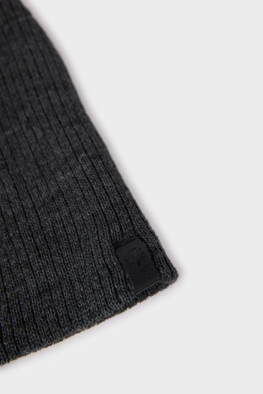 Мужчины Антрацит Мужская хлопковая шапка