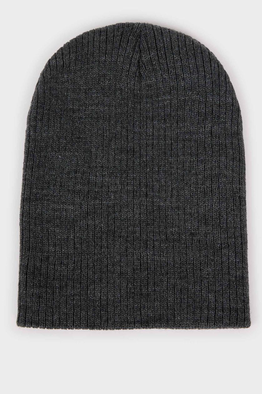 Мужчины Антрацит Мужская хлопковая шапка