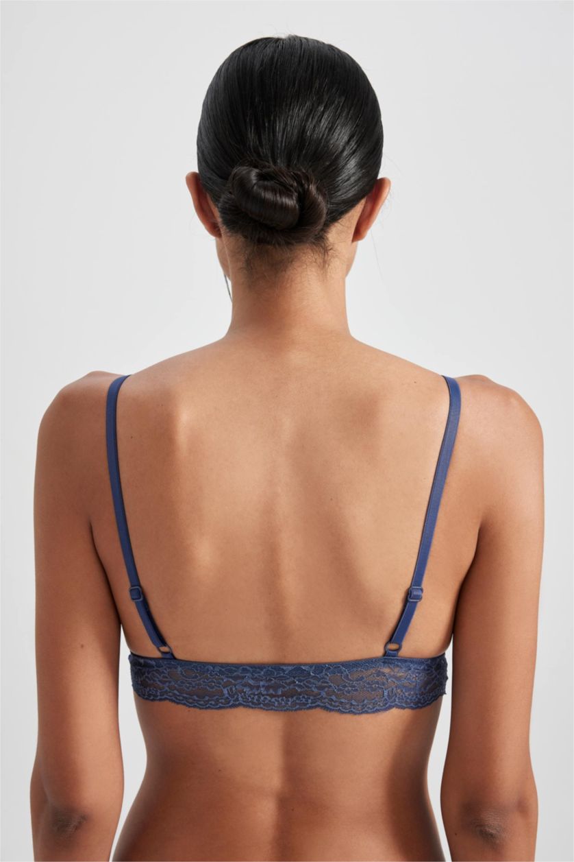 FEMME Violet Soutien-Gorge Dentelle Rembourré De Fall In Love