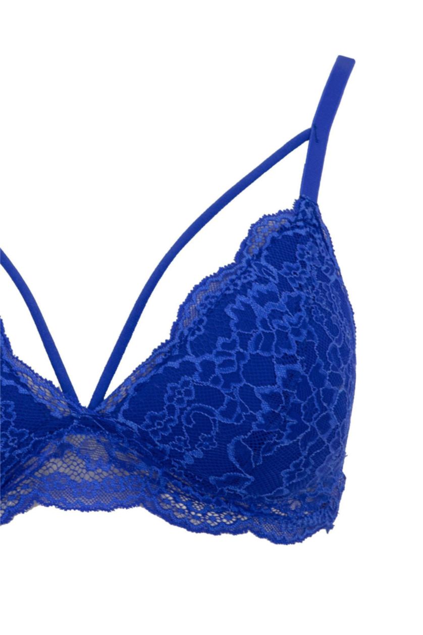 Kadın Saks Pedli Dantelli Bralet-Fall in Love 