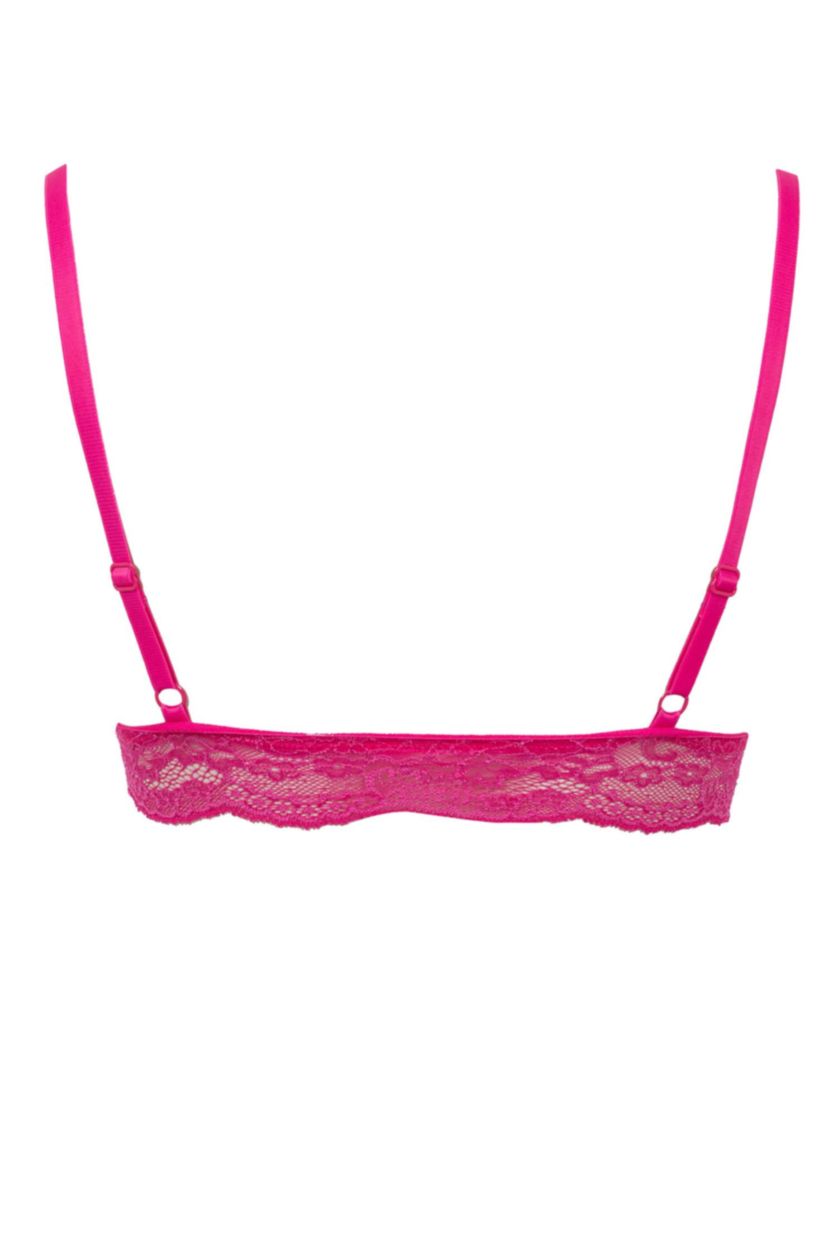 نساء زهري غامق براليت مبطن بالدانتيل من Fall In Love