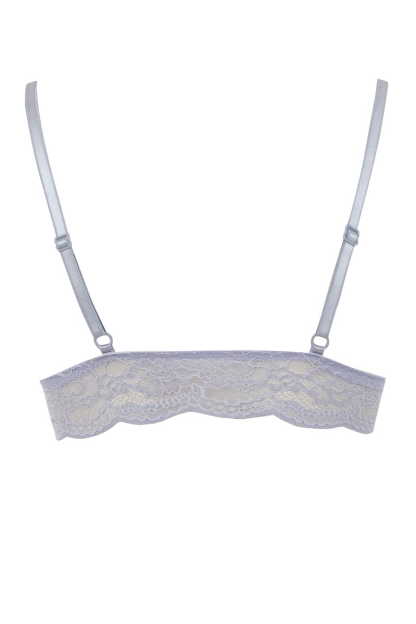 WOMAN Light Lilac Fall in Love Lacy Padded Triangle Bralet