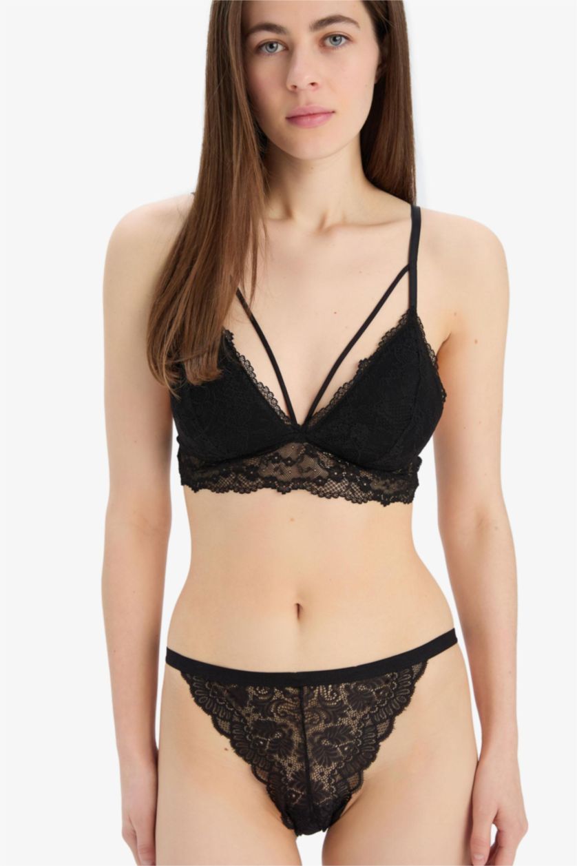 Women Black With Pad