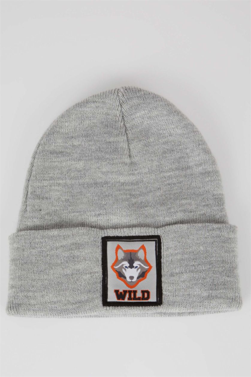 MAN Grey Melange Man Beret