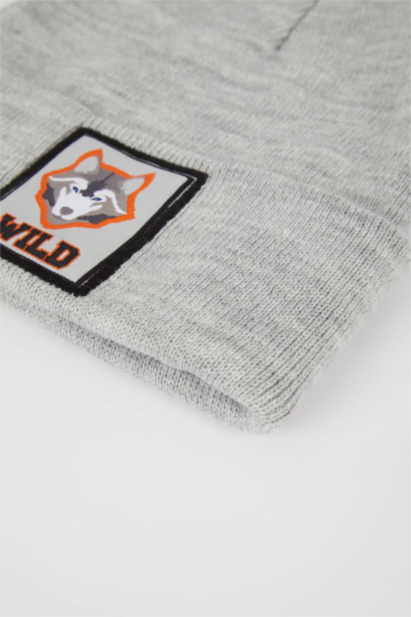 MAN Grey Melange Man Beret