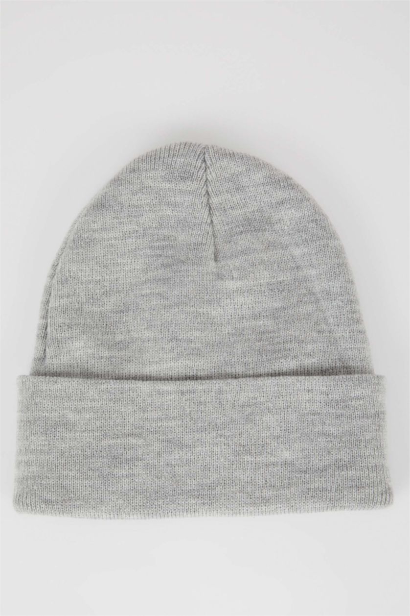 MAN Grey Melange Man Beret