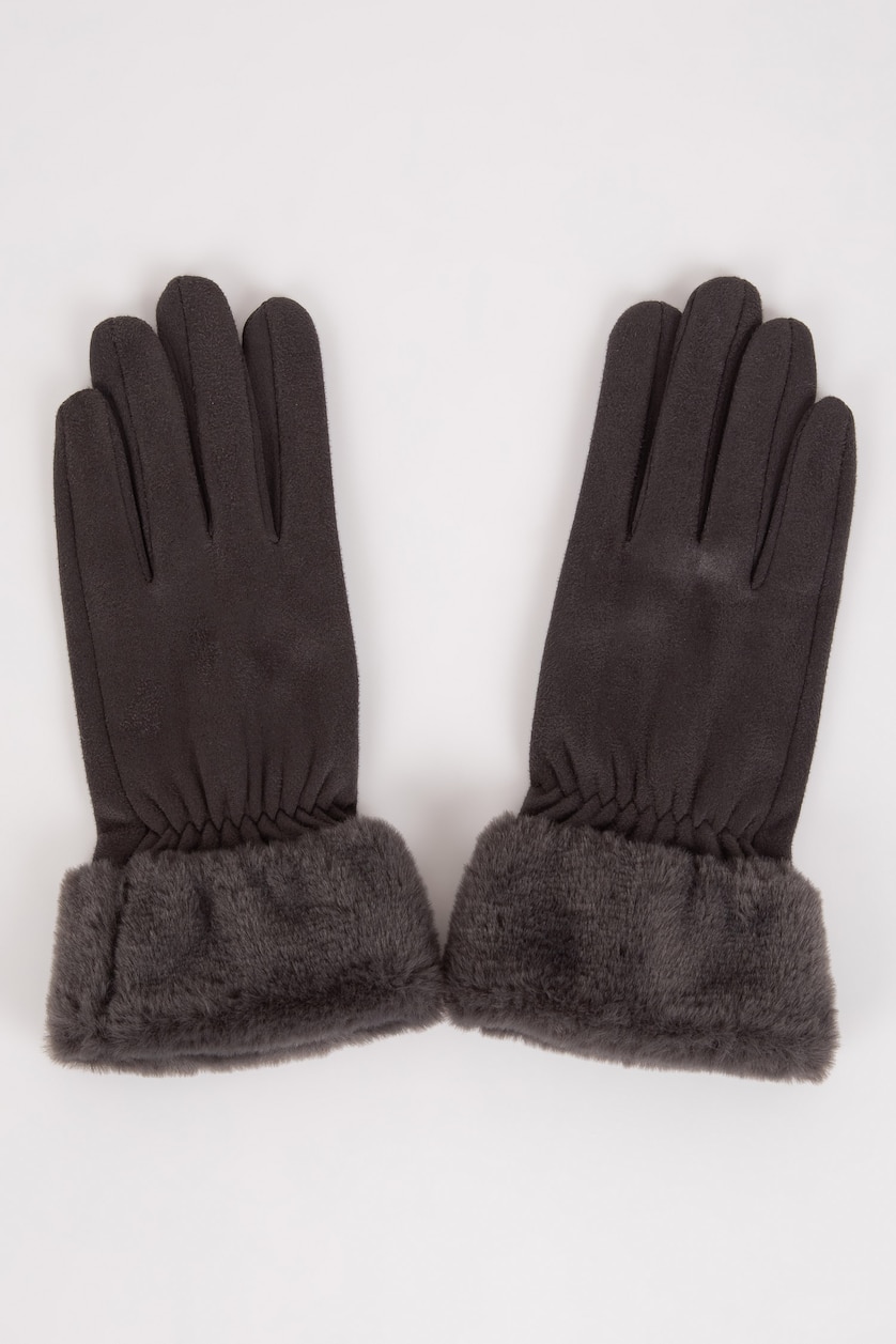 Woman Anthracite Woman Gloves