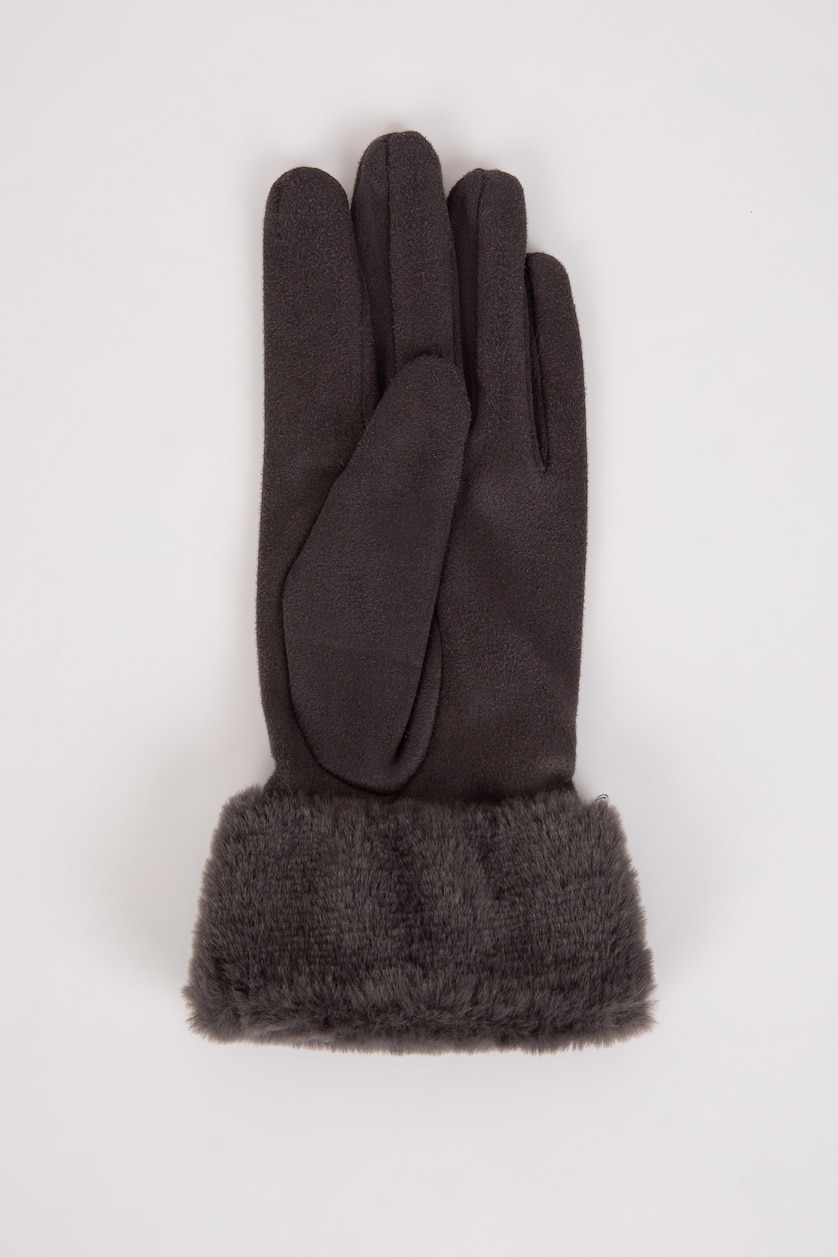 Woman Anthracite Woman Gloves