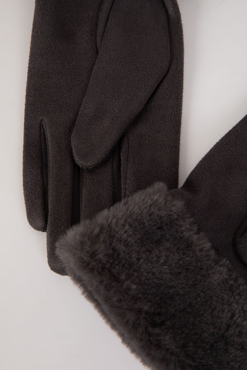 Woman Anthracite Woman Gloves