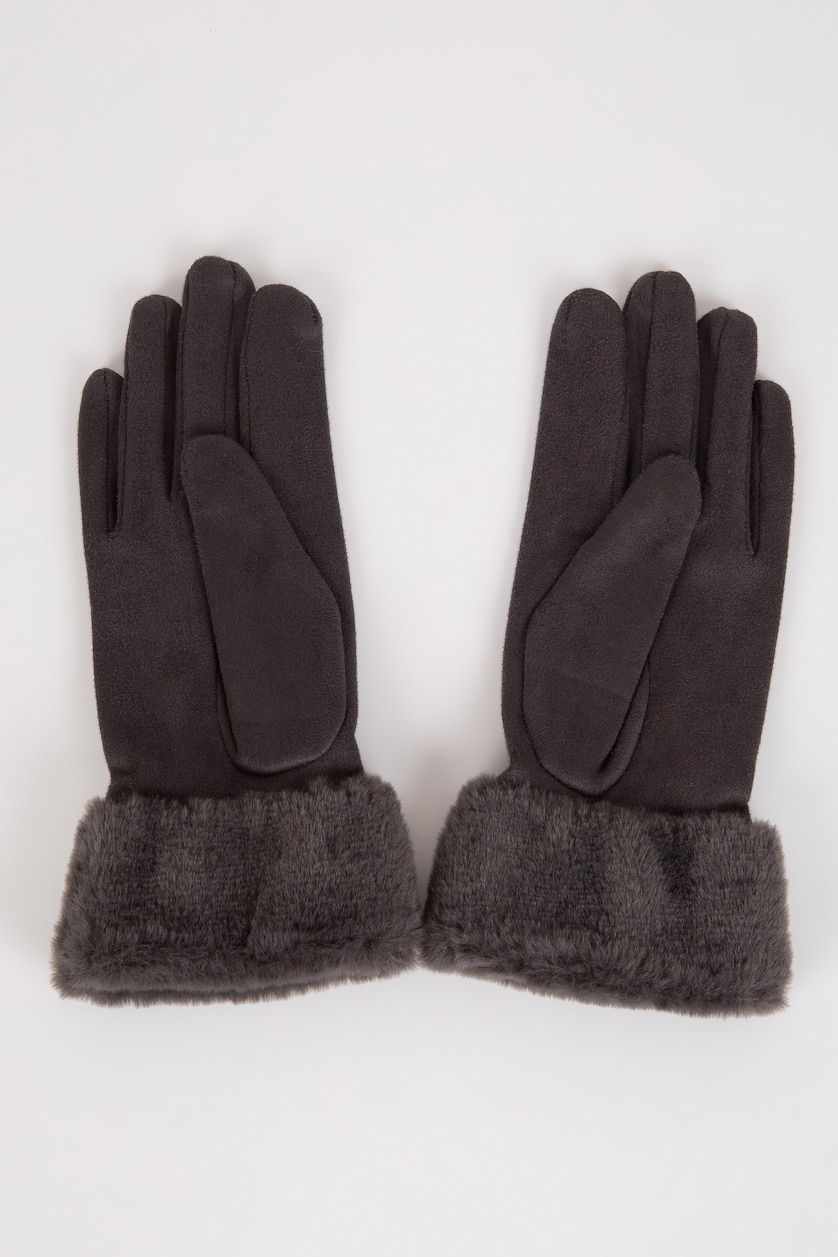Woman Anthracite Woman Gloves