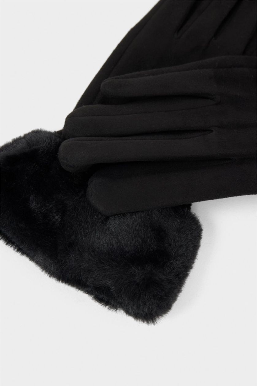 Kadın Siyah Kadın Eldiven