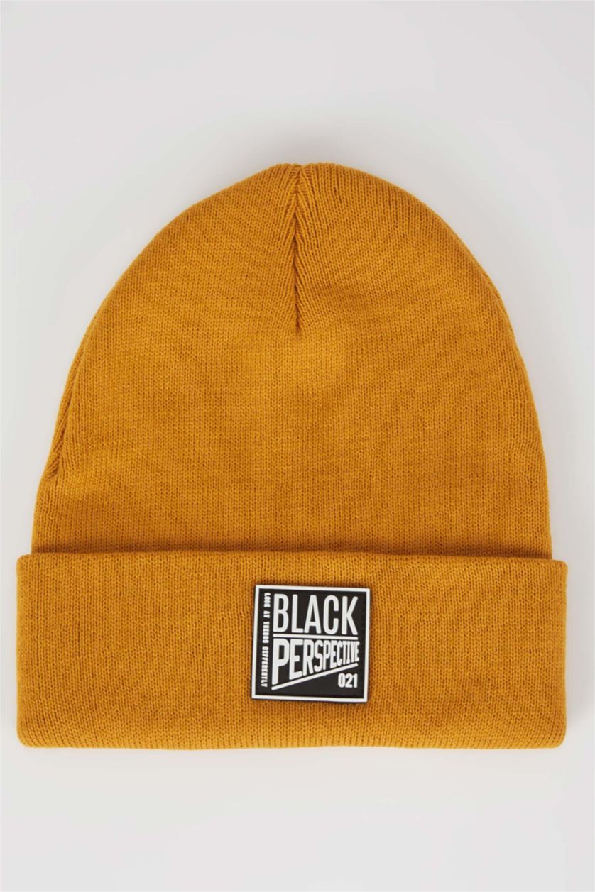 HOMME Jaune Bonnet d'hiver Homme