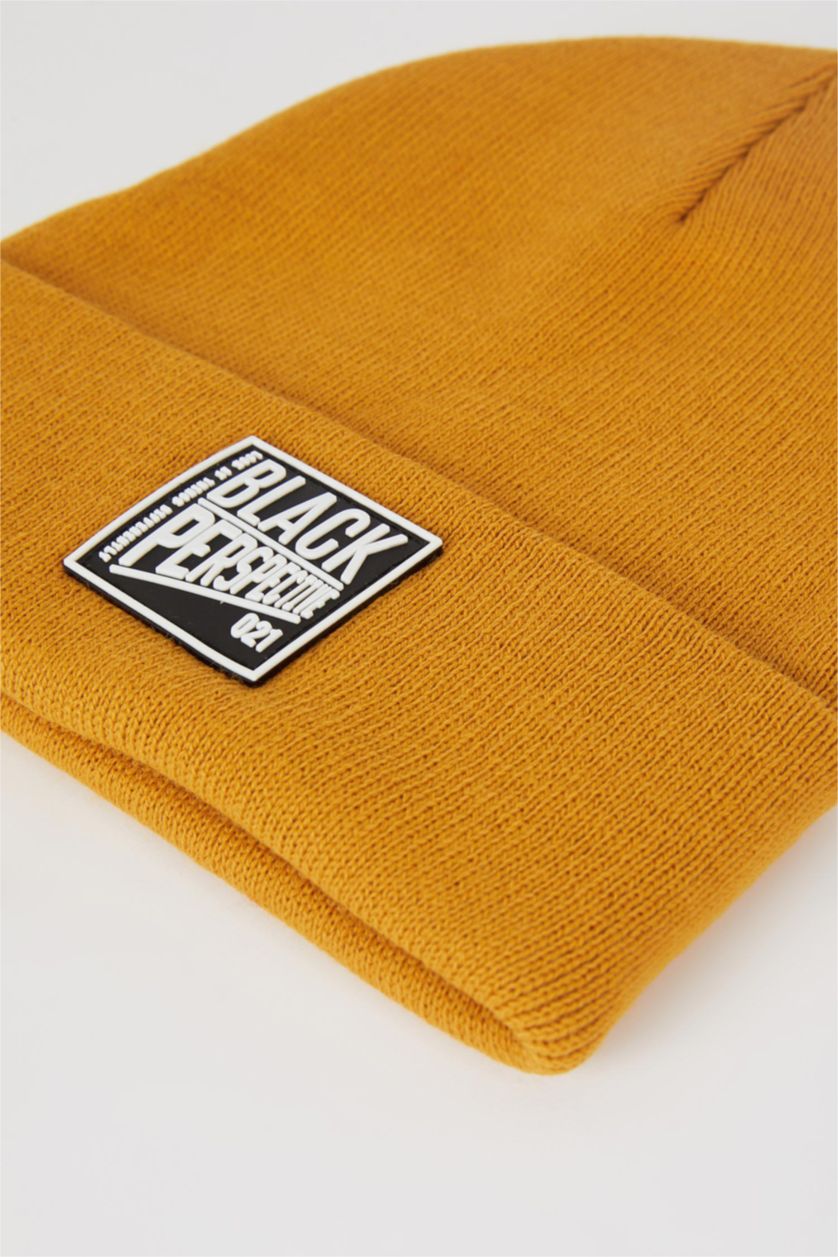 HOMME Jaune Bonnet d'hiver Homme