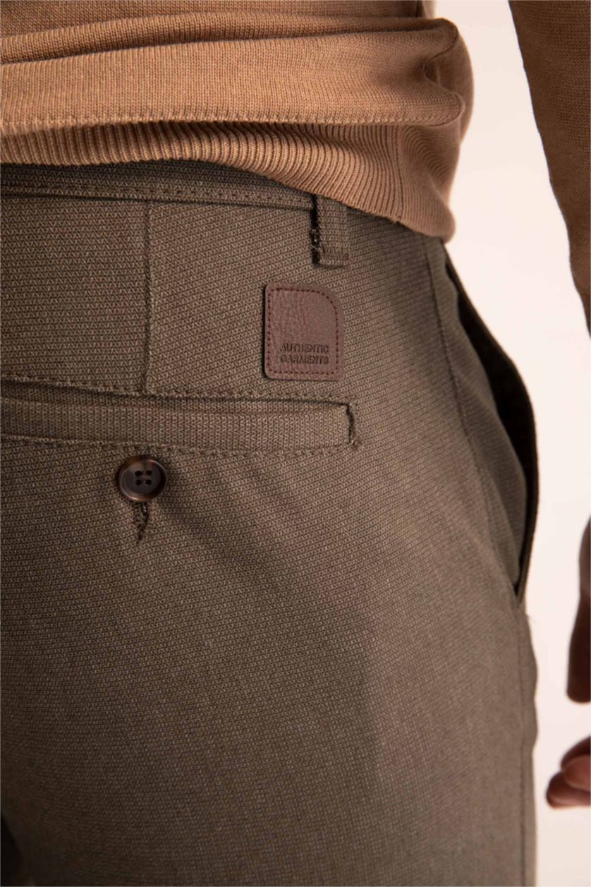 MAN Khaki Slim Fit Chino Pants
