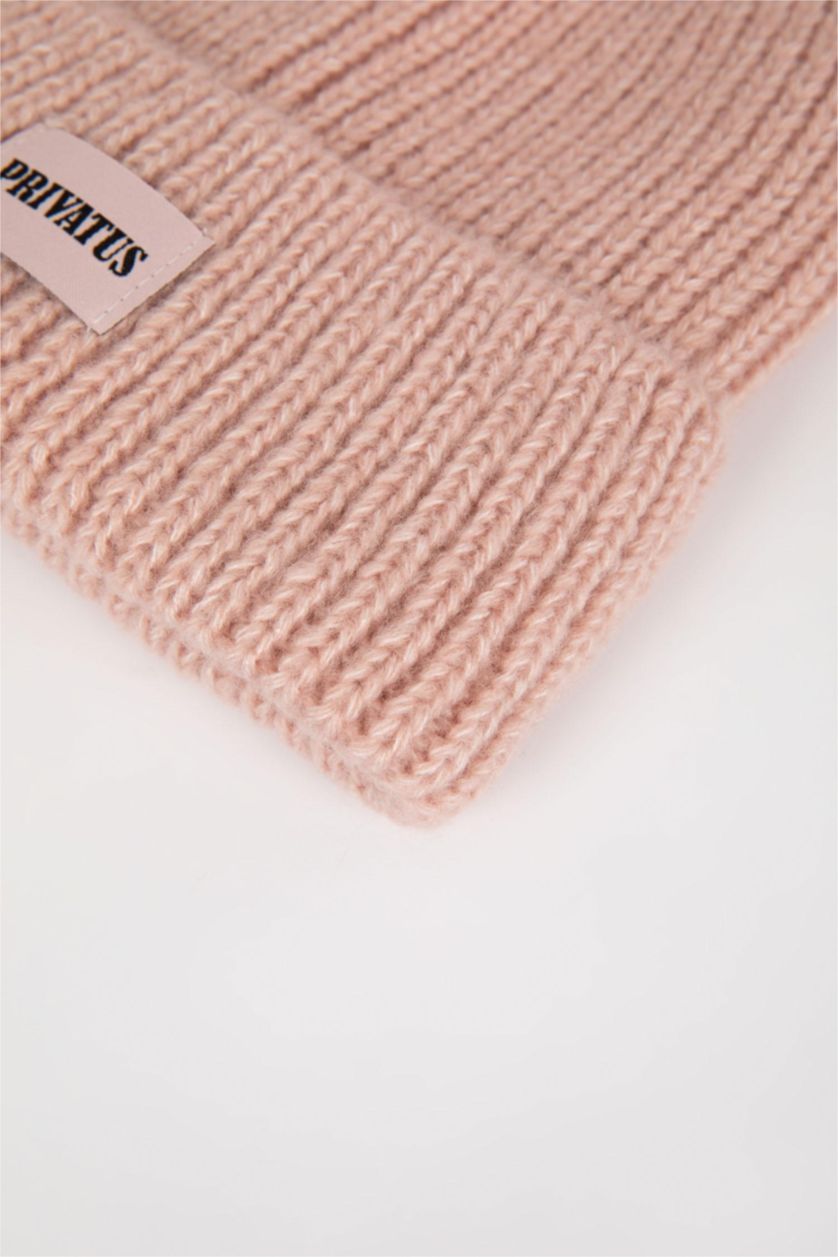 FEMME Rose Bonnet d'hiver Femme