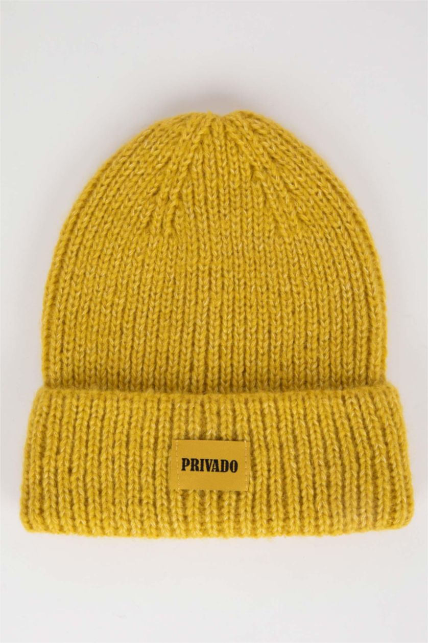 Kadın Sarı Kadın Kışlık Bere