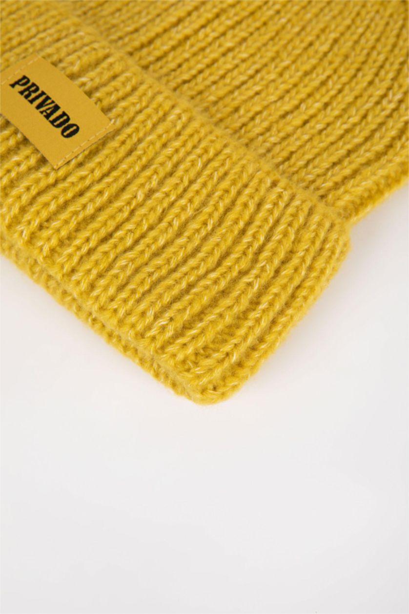 Kadın Sarı Kadın Kışlık Bere