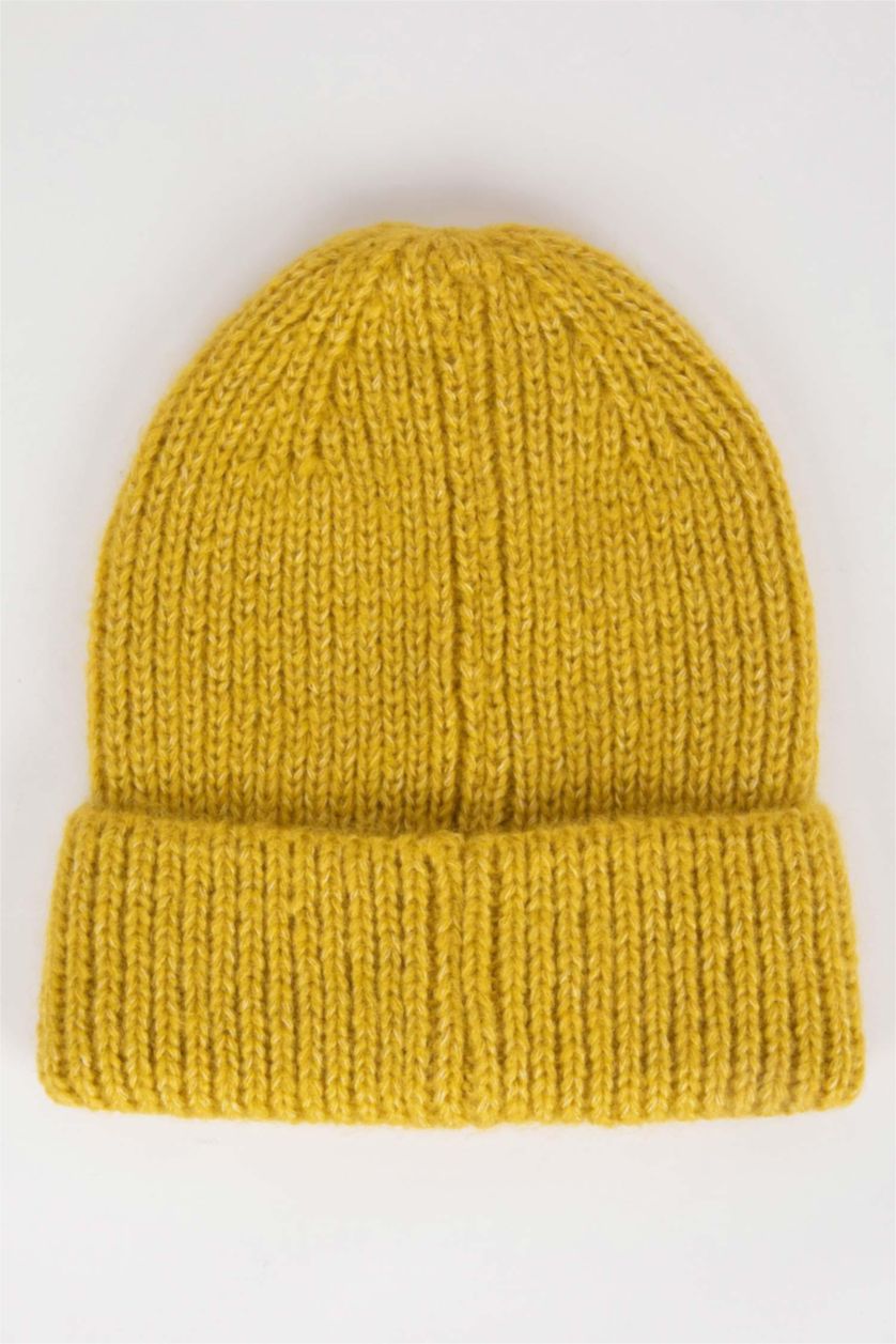 Kadın Sarı Kadın Kışlık Bere