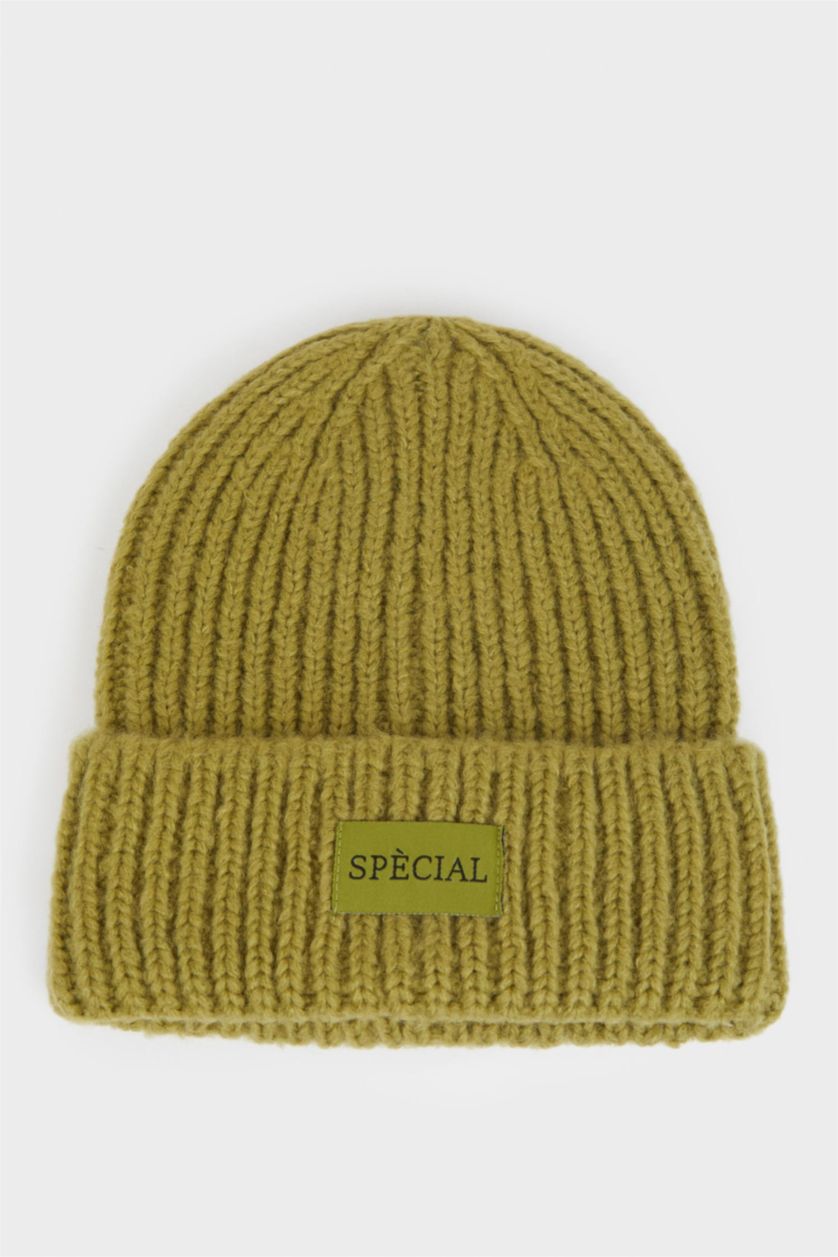 Kadın Yeşil Kadın Kışlık Bere