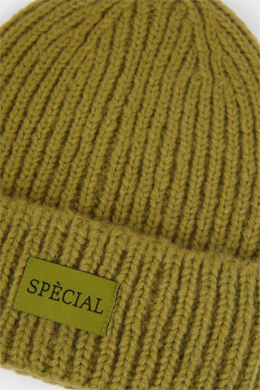 Kadın Yeşil Kadın Kışlık Bere